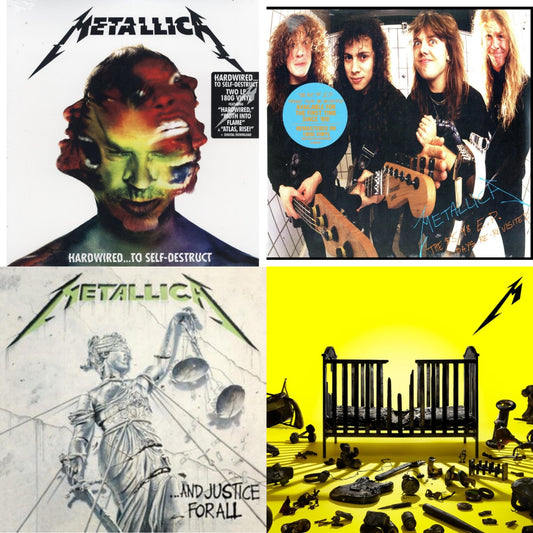 Metallica - 72 Seasons (2LP) & Hardwired To Self-Destruct (2LP/180G/Dl Card) & $5.98 Ep: Garage Days Re-Revisited (Remastered) & And Justice For All (Remastered)