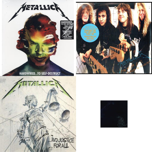 Metallica - Metallica (Remastered/2LP) & Hardwired To Self-Destruct (2LP/180G/Dl Card) & $5.98 Ep: Garage Days Re-Revisited (Remastered) & And Justice For All (Remastered)