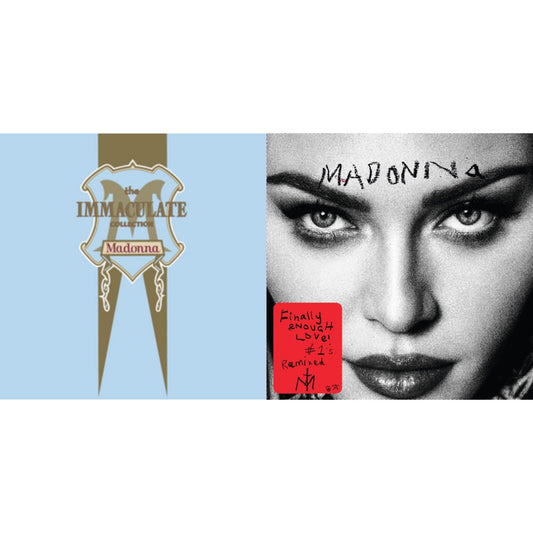 Madonna - Finally Enough Love (2LP) & Immaculate Collection (2LP)