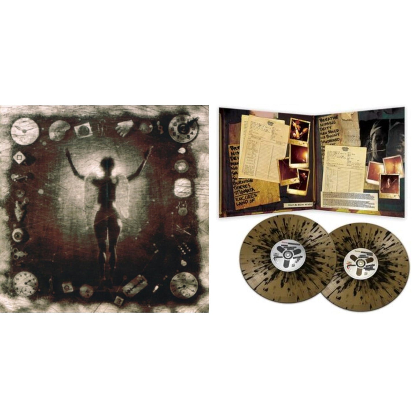 Ministry - Ke*A*H** (Psalm 69) (180G) & Live Necronomicon (Black & Gold Splatter Vinyl/2LP)