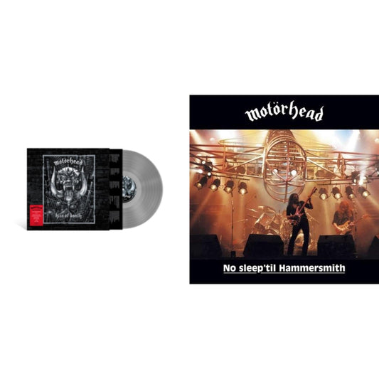 Motorhead - Kiss Of Death & No Sleep Til Hammersmith - LP Vinyl Bundle