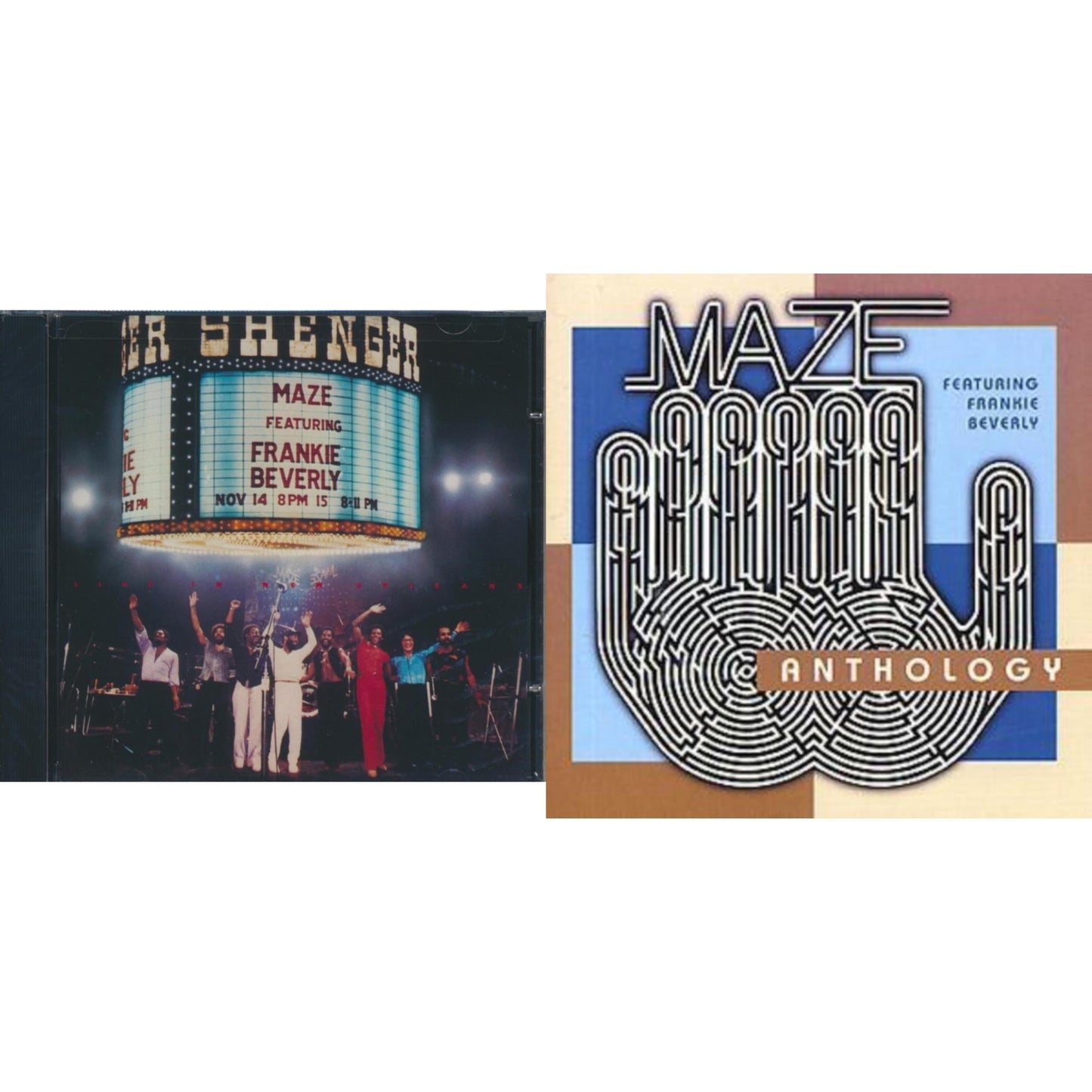 Maze - Live In New Orleans & Anthology - CD Bundle