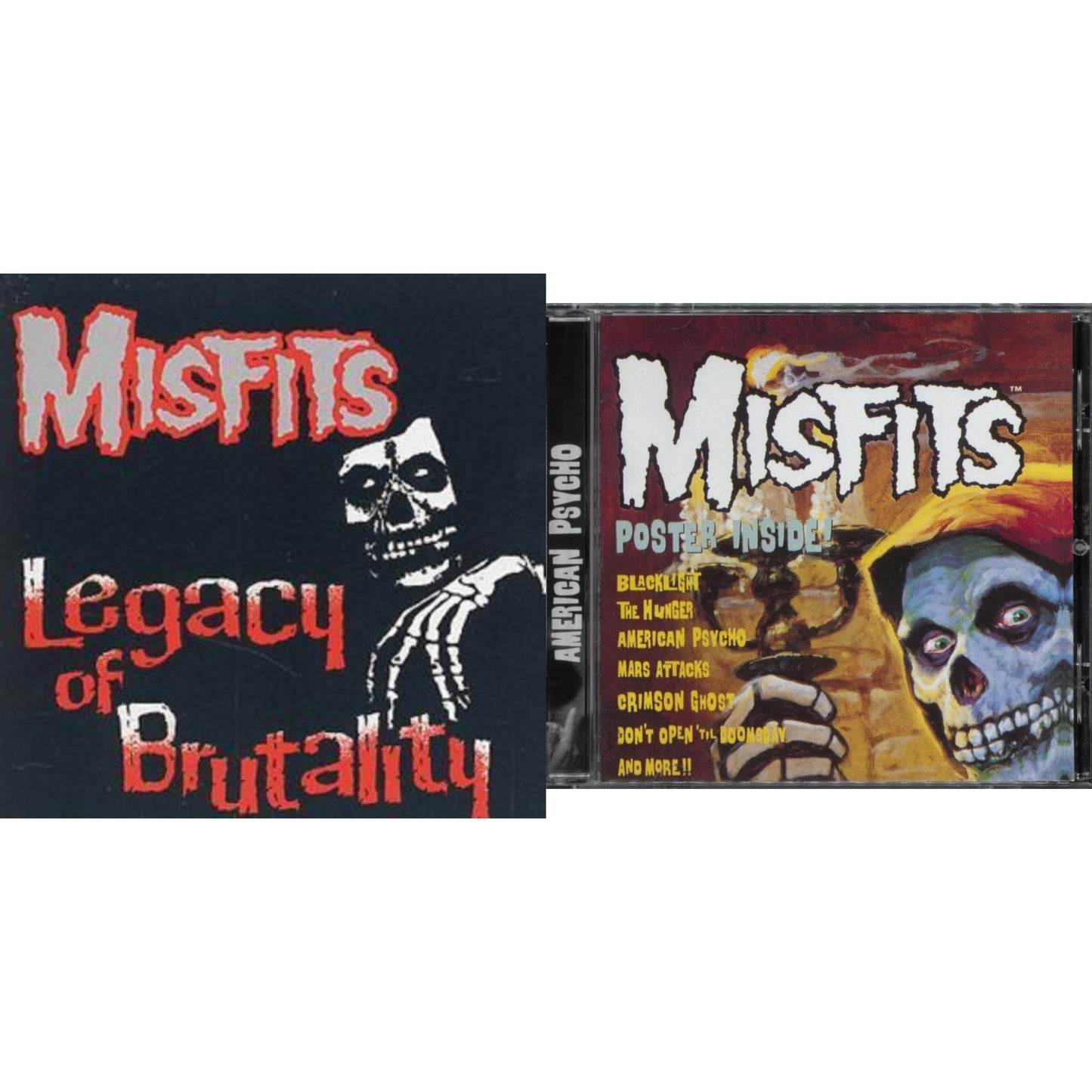 Misfits - Legacy Of Brutality & American Psycho - CD Bundle