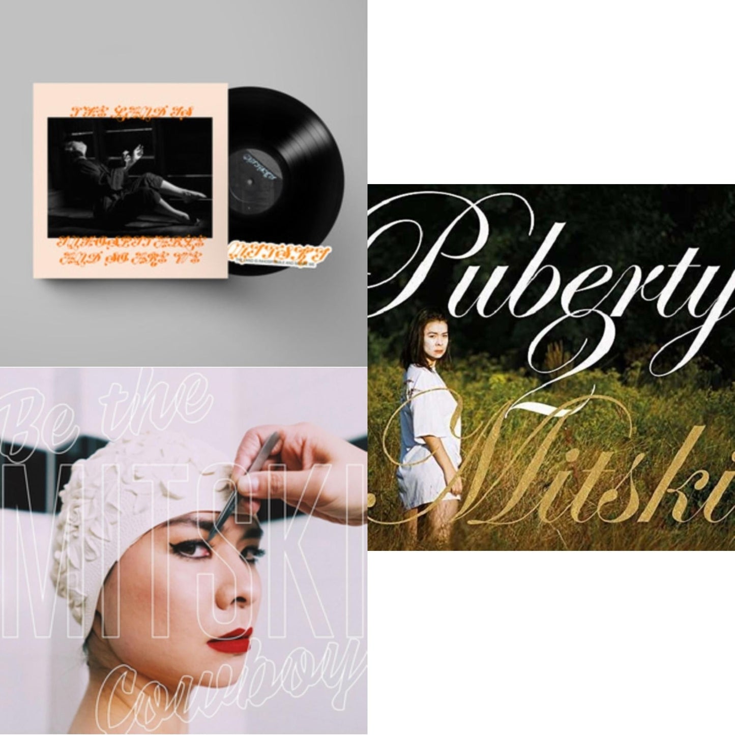 Mitski - Puberty 2 & Be The Cowboy & Land Is Inhospitable & So Are We - LP Vinyl Bundle