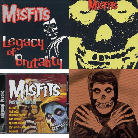Misfits - Collection & Legacy Of Brutality & Collection Vol.2 & American Psycho - CD Bundle