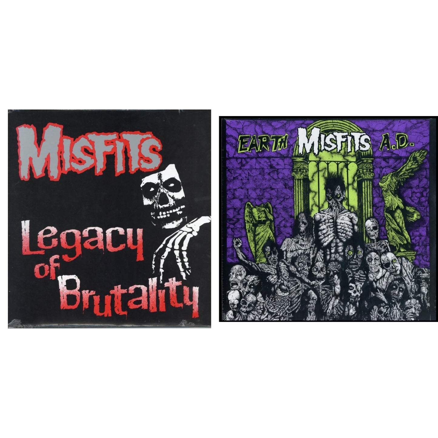 Misfits - Legacy Of Brutality & Earth A.D. - LP Vinyl Bundle