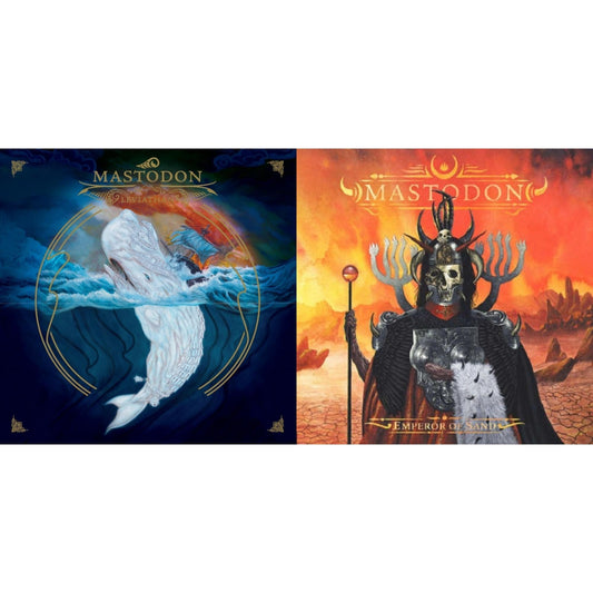 Mastodon - Emperor Of Sand (2LP/180G) & Leviathan (White & Kelly Green Merge With Splatter LP Vinyl)