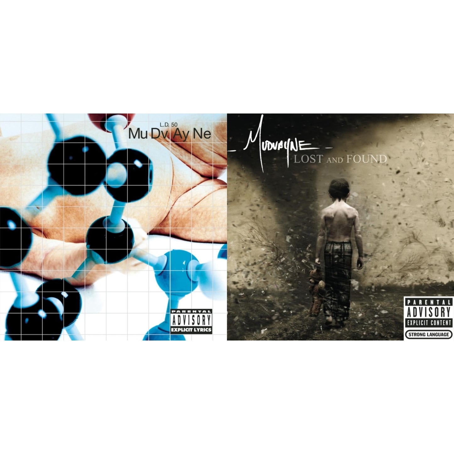 Mudvayne - L.D. 50 & Lost & Found - CD Bundle