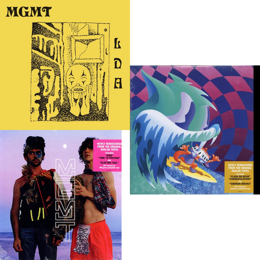 Mgmt - Little Dark Age (X) (2LP/180G/Dl Card) & Oracular Spectacular (180G) & Congratulations (2LP/180G)