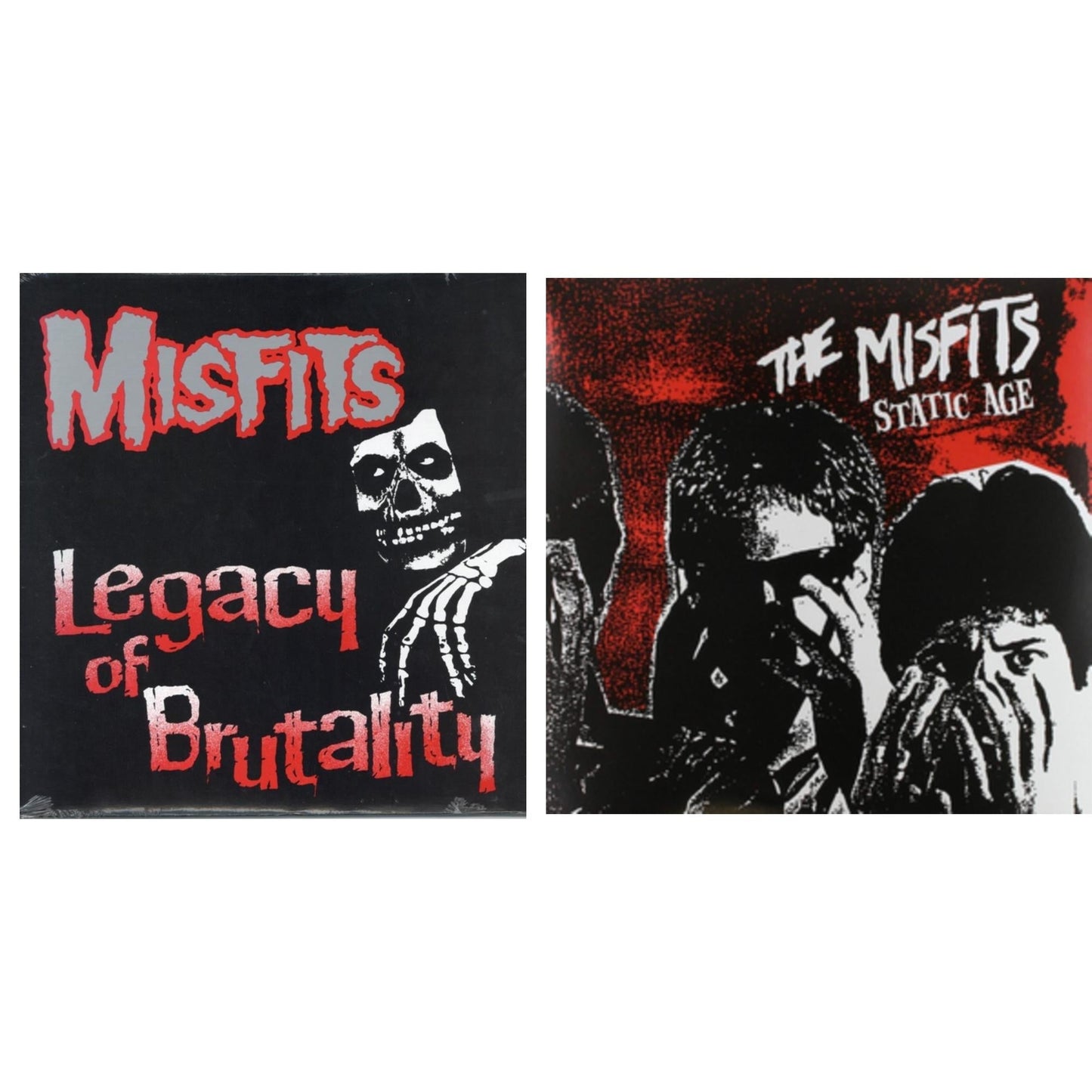 Misfits - Legacy Of Brutality & Static Age - LP Vinyl Bundle