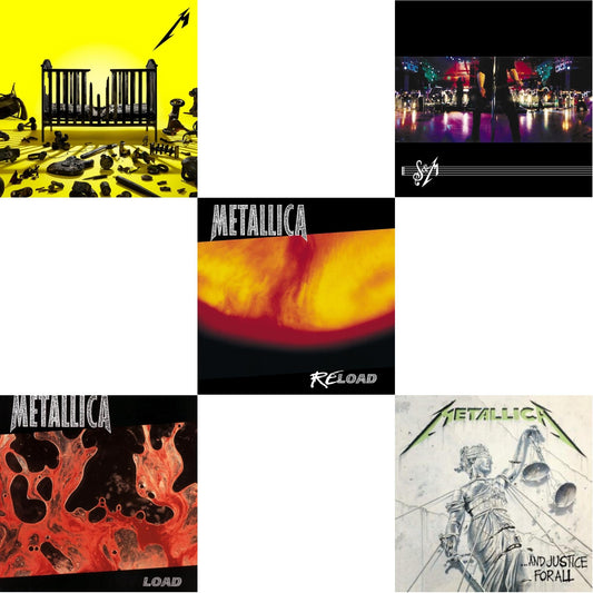 Metallica - 72 Seasons (2LP) & Load & Reload & S&M & And Justice For All (Remastered)