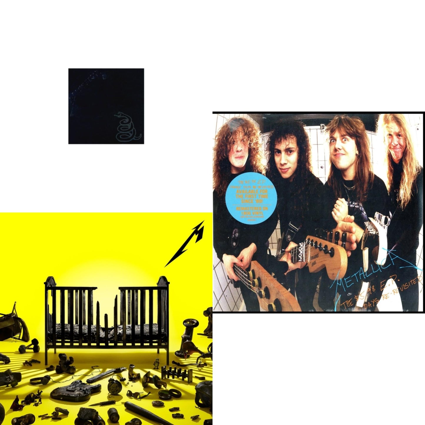 Metallica - 72 Seasons (2LP) & Metallica (Remastered/2LP) & $5.98 Ep: Garage Days Re-Revisited (Remastered)
