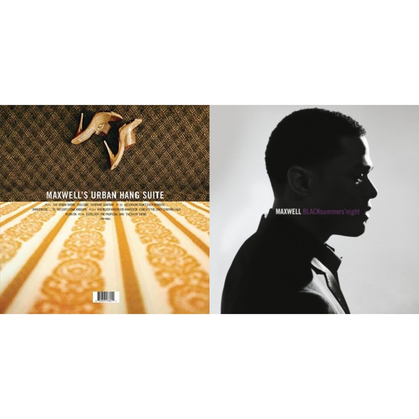 Maxwell - Maxwell's Urban Hang Suite (2LP/150G/Gold Metallic Vinyl/Dl Card) & Blacksummers'night (2009) (150G/Silver Metallic LP Vinyl)