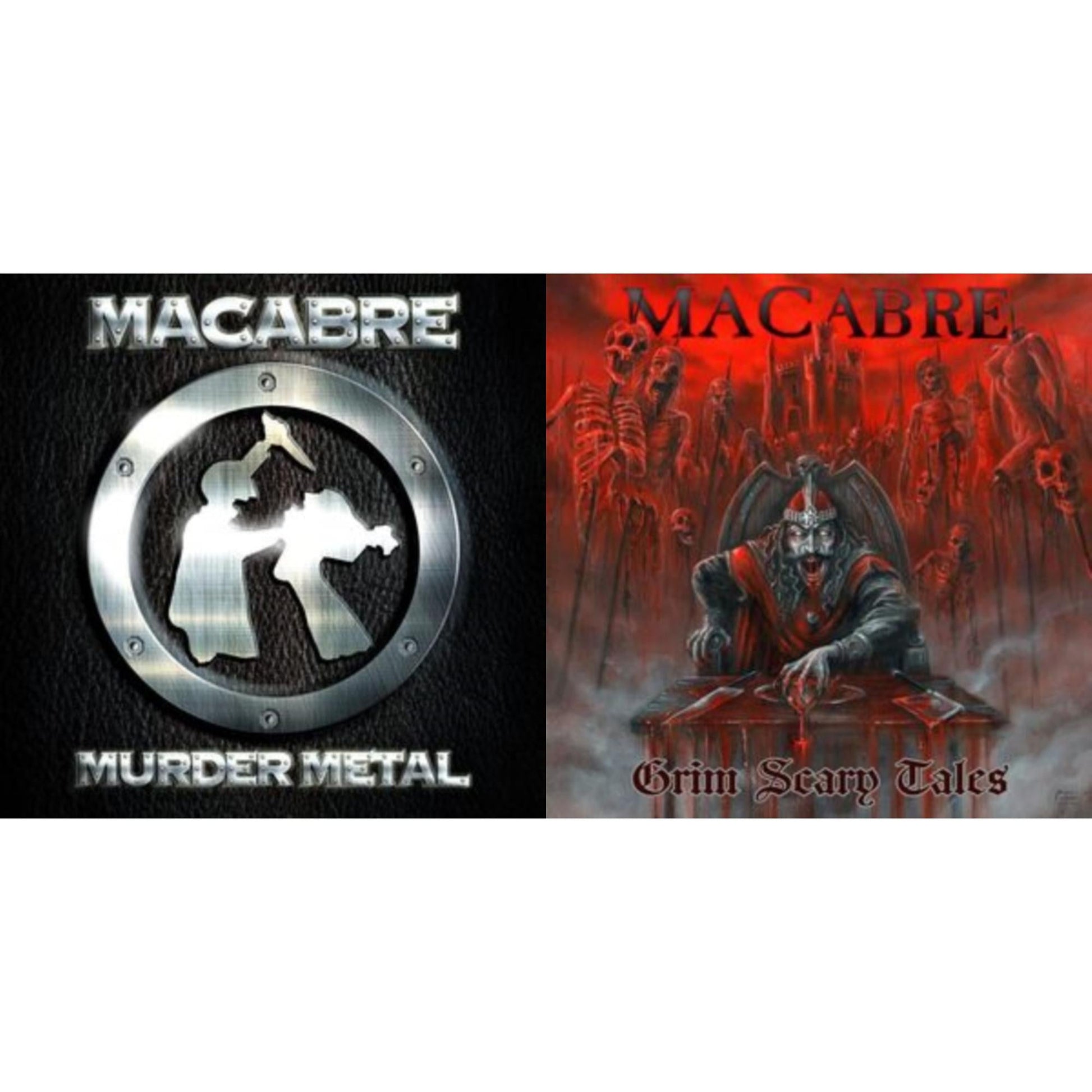 Macabre - Murder Metal (Remastered) & Grim Scary Tales (Remastered) - CD Bundle