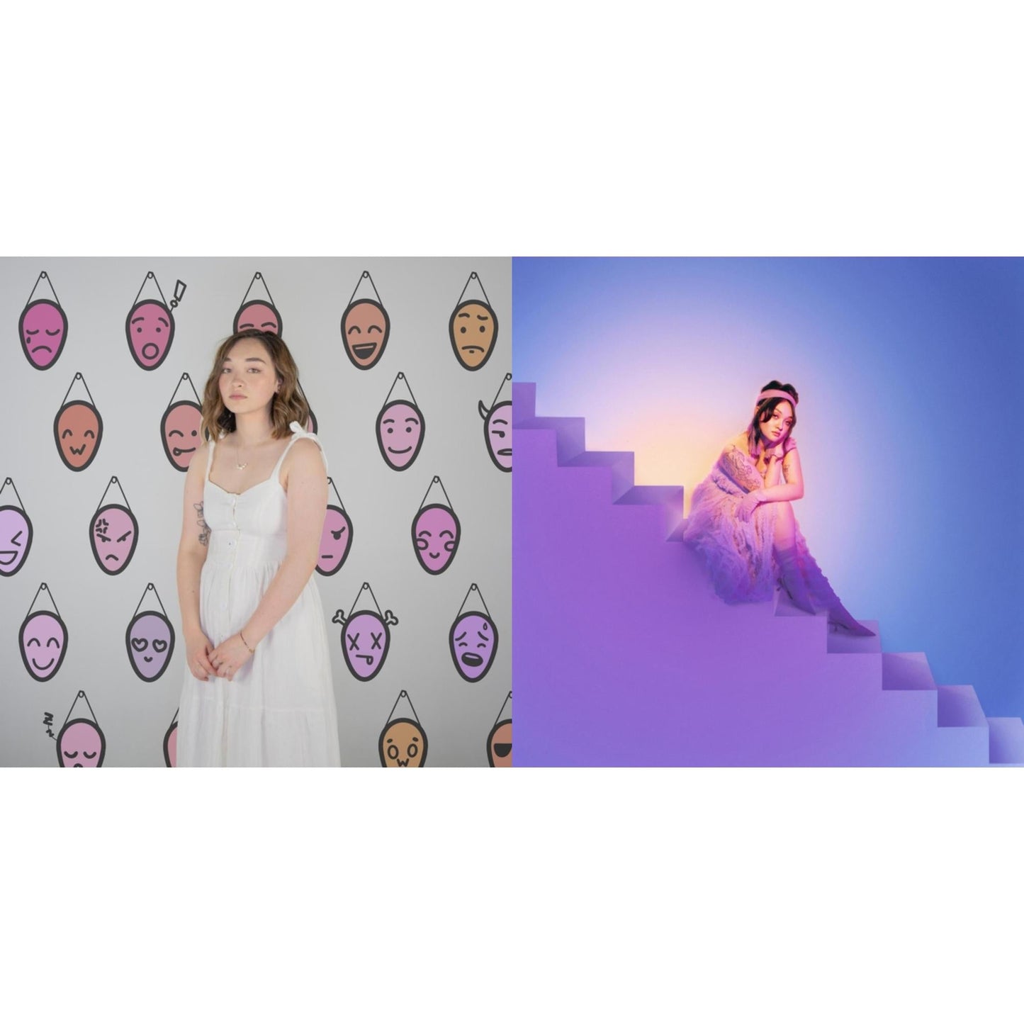 Mxmtoon - Rising (Purple LP Vinyl) & Masquerade (Transparent Blue Vinyl/2LP)