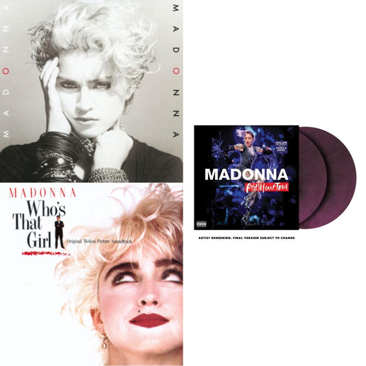 Madonna - Madonna & Rebel Heart Tour (X) (Purple Galaxy Swirl Vinyl/2LP) & Who's That Girl Ost (Back 2 The 80S) (I)