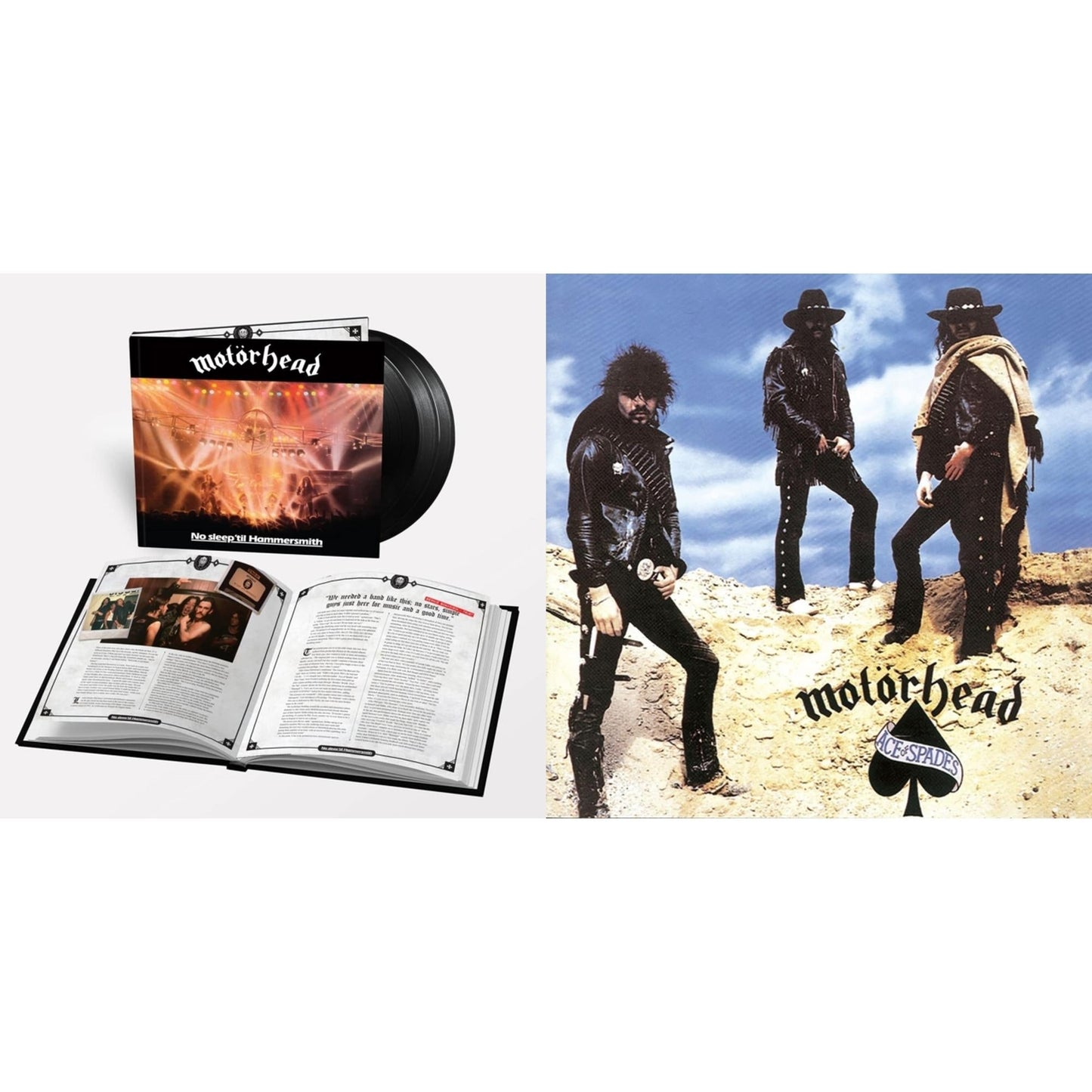 Motorhead - No Sleep 'Til Hammersmith (X) (3LP) & Ace Of Spades
