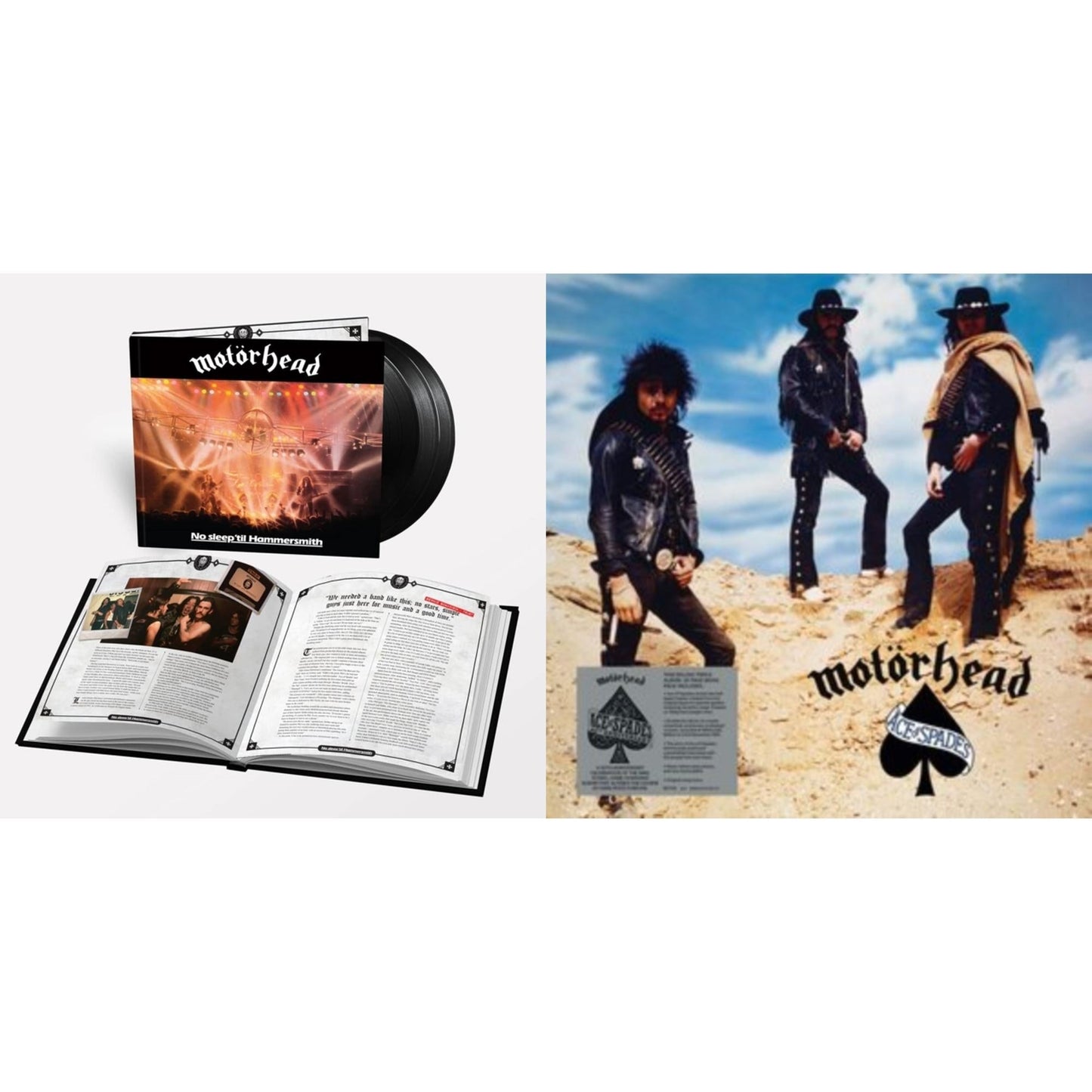 Motorhead - No Sleep 'Til Hammersmith (X) (3LP) & Ace Of Spades (X) (3LP)