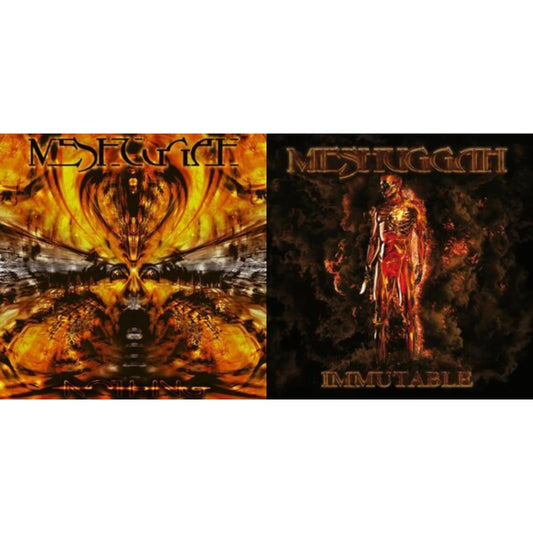 Meshuggah - Nothing (2LP) & Immutable (X) (Orange W/ Circle Black Vinyl/2LP)
