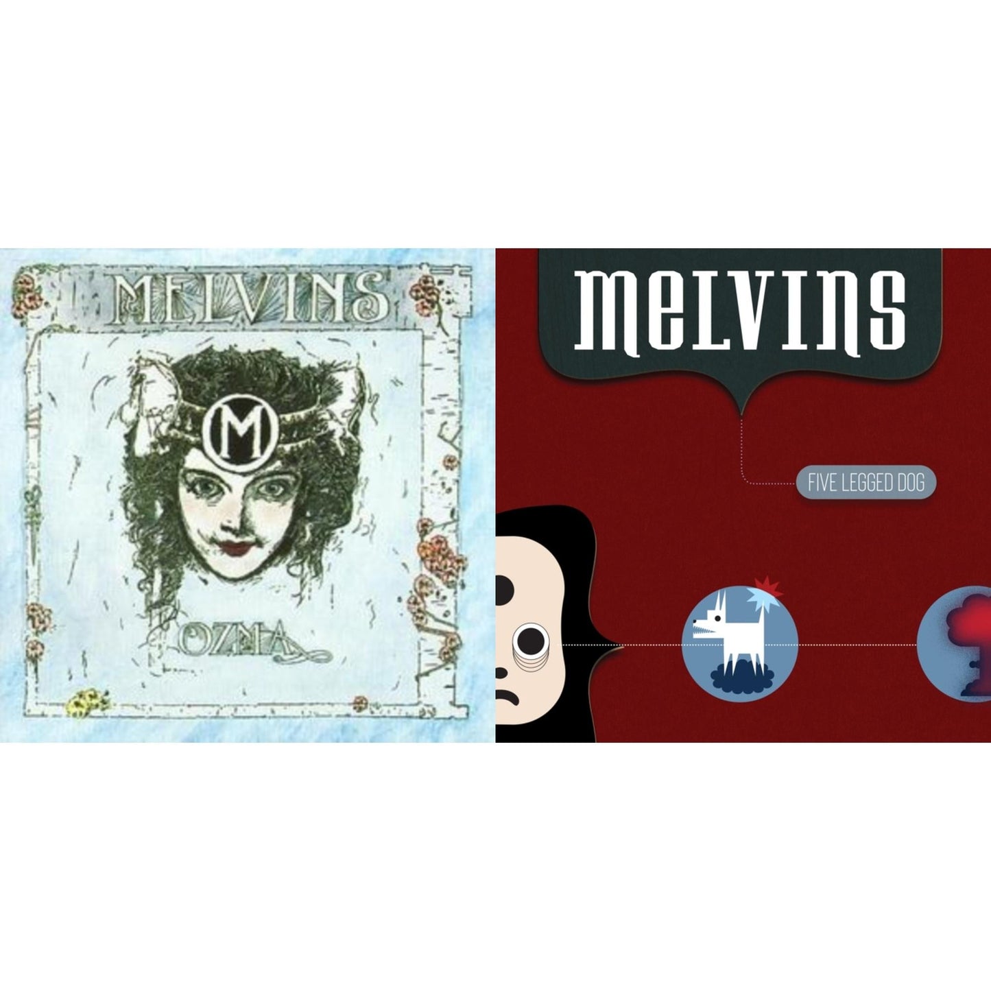 Melvins - Ozma & Five Legged Dog - CD Bundle