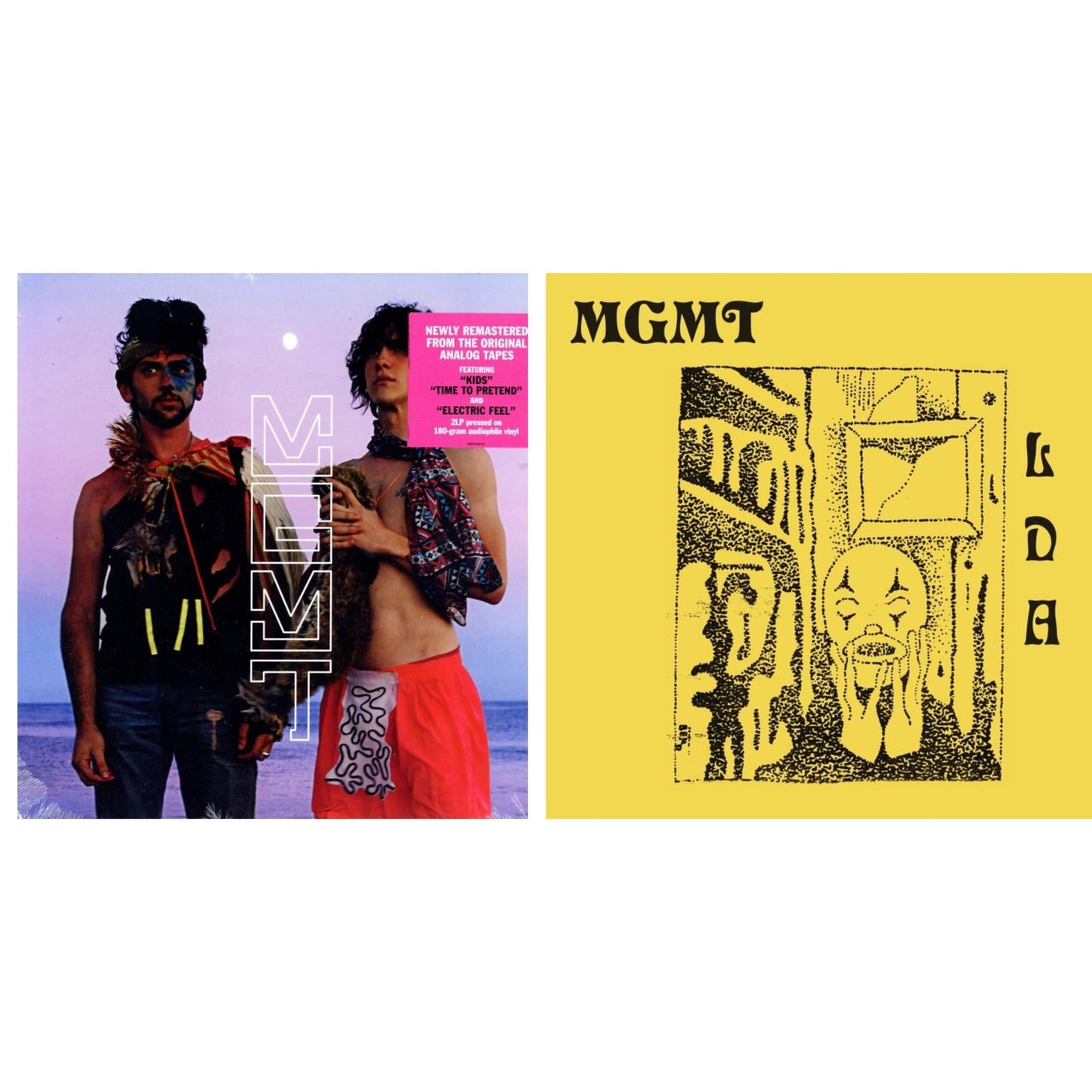 Mgmt - Oracular Spectacular (180G) & Little Dark Age (X) (2LP/180G/Dl Card)