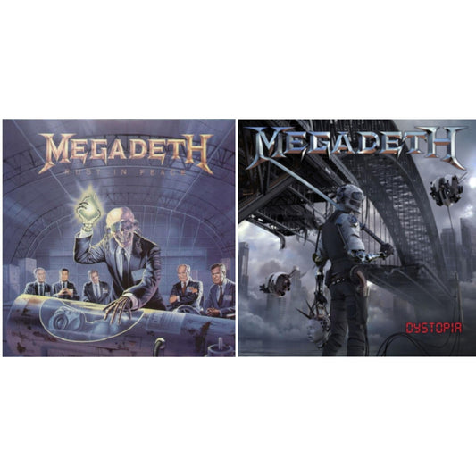 Megadeth - Rust In Peace & Dystopia - LP Vinyl Bundle