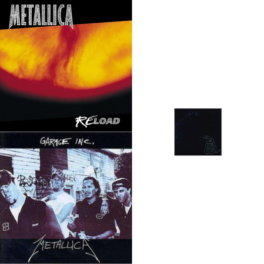 Metallica - Metallica (Remastered/2LP) & Reload & Garage Inc.