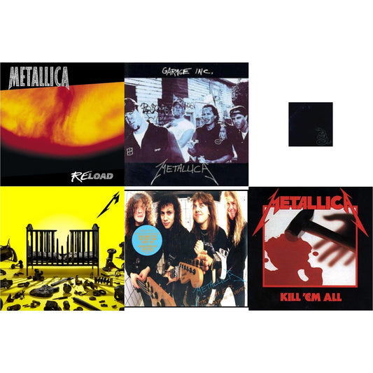 Metallica - 72 Seasons (2LP) & Metallica (Remastered/2LP) & Reload & Garage Inc. & Kill Em All (180G) & $5.98 Ep: Garage Days Re-Revisited (Remastered)