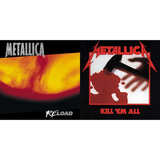 Metallica - Reload & Kill Em All (180G) - LP Vinyl Bundle