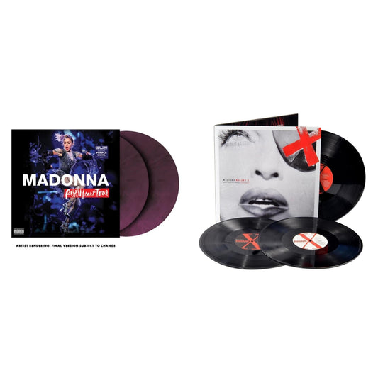 Madonna - Rebel Heart Tour (X) (Purple Galaxy Swirl Vinyl/2LP) & Madame X (Live) (3LP)