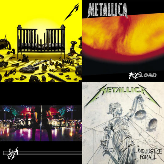 Metallica - 72 Seasons (2LP) & Reload & S&M & And Justice For All (Remastered)