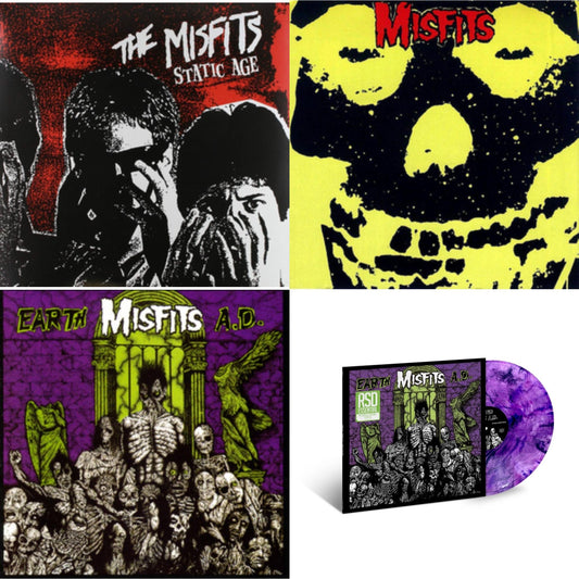 Misfits - Earth A.D. & Collection & Static Age & Earth A.D. / Wolfs Blood (Purple Swirl LP Vinyl) (Rsd Essential)