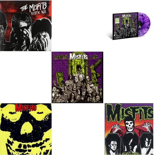 Misfits - Earth A.D. & Evilive & Collection & Static Age & Earth A.D. / Wolfs Blood (Purple Swirl LP Vinyl) (Rsd Essential)