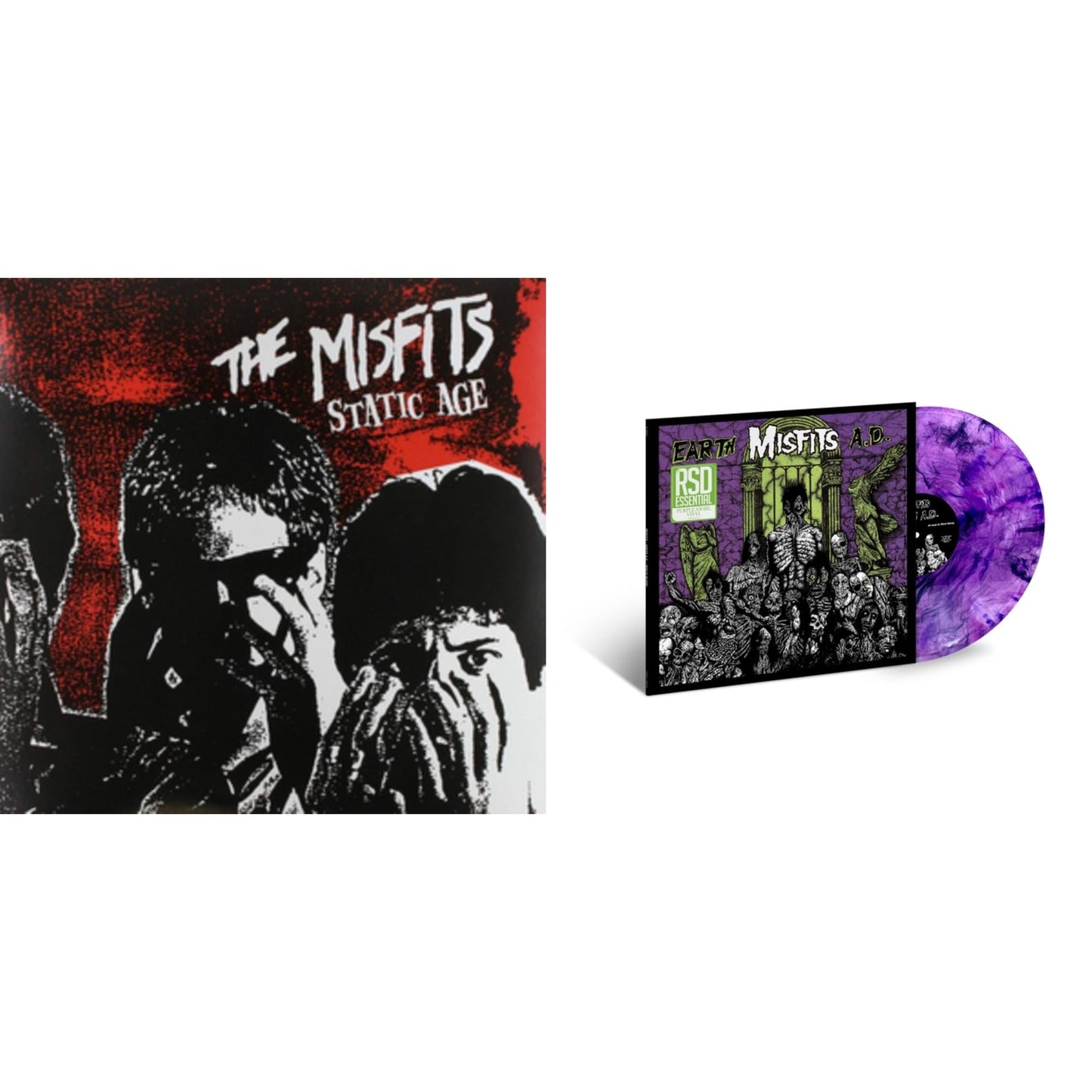 Misfits - Static Age & Earth A.D. / Wolfs Blood (Purple Swirl LP Vinyl) (Rsd Essential)