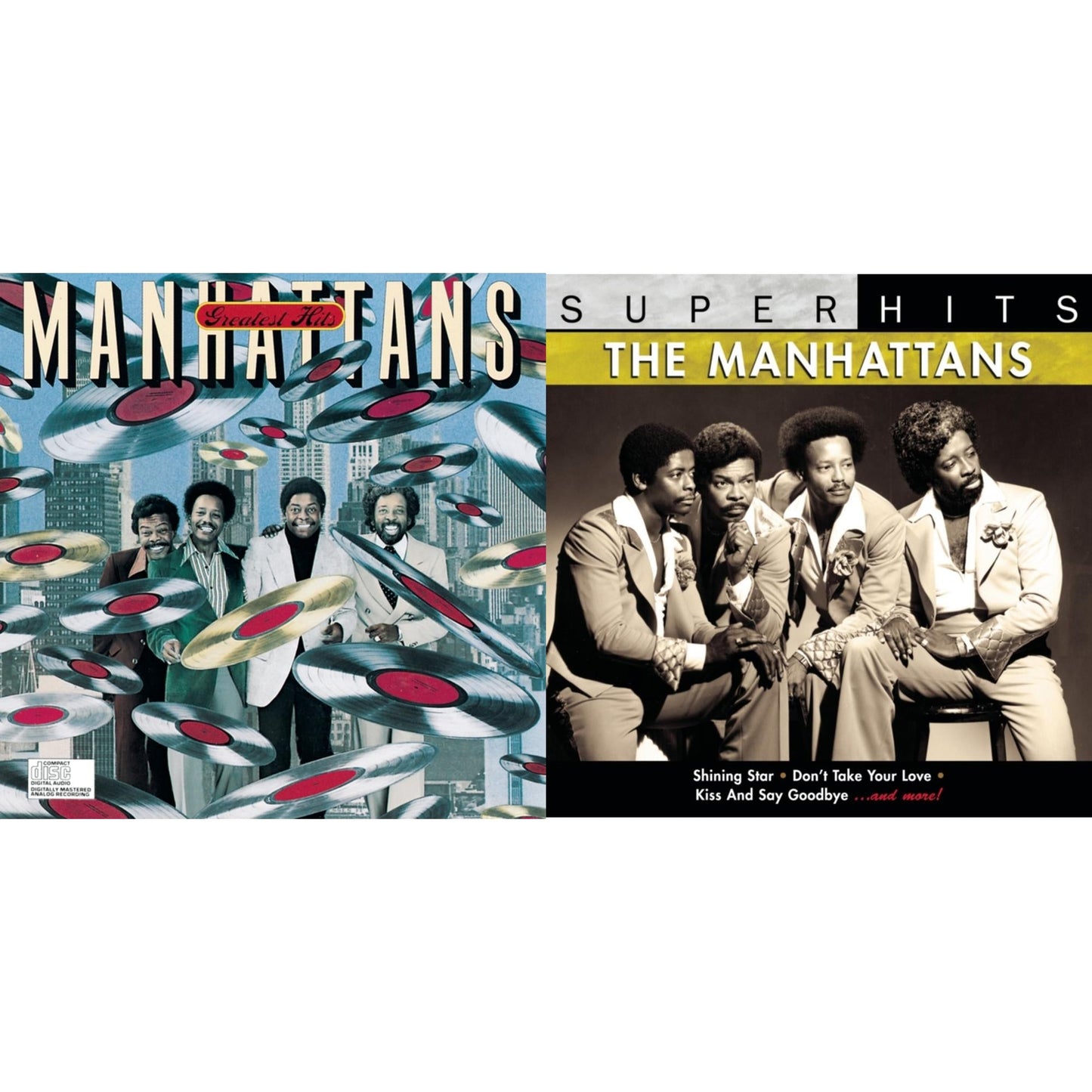 Manhattans - Greatest Hits & Super Hits - CD Bundle