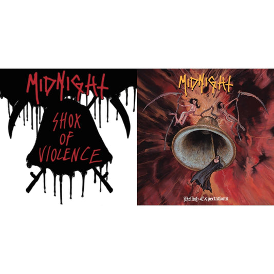 Midnight - Shox Of Violence (2LP) & Hellish Expectations (Sangria LP Vinyl)