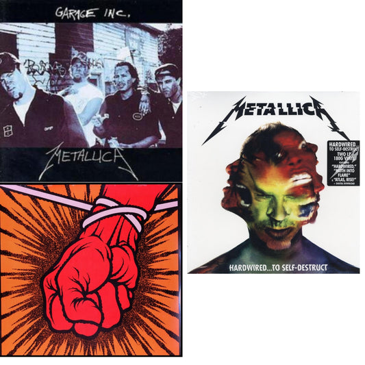 Metallica - Garage Inc. & St Anger & Hardwired To Self-Destruct (2LP/180G/Dl Card)