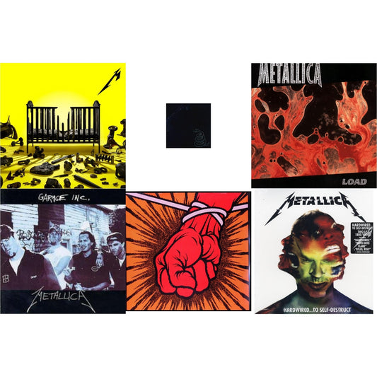 Metallica - 72 Seasons (2LP) & Metallica (Remastered/2LP) & Load & Garage Inc. & St Anger & Hardwired To Self-Destruct (2LP/180G/Dl Card)
