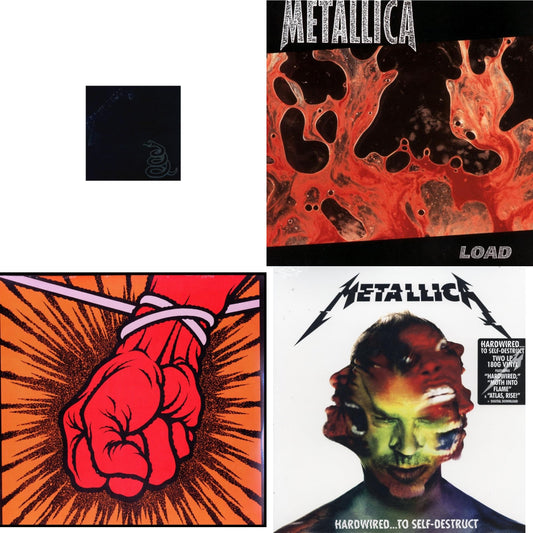 Metallica - Metallica (Remastered/2LP) & Load & St Anger & Hardwired To Self-Destruct (2LP/180G/Dl Card)
