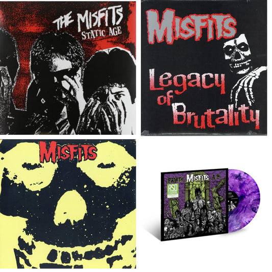 Misfits - Legacy Of Brutality & Collection & Static Age & Earth A.D. / Wolfs Blood (Purple Swirl LP Vinyl) (Rsd Essential)