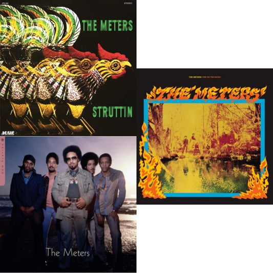 Meters - Fire On The Bayou & Now Playing & Struttin' (Blue Jay LP Vinyl)