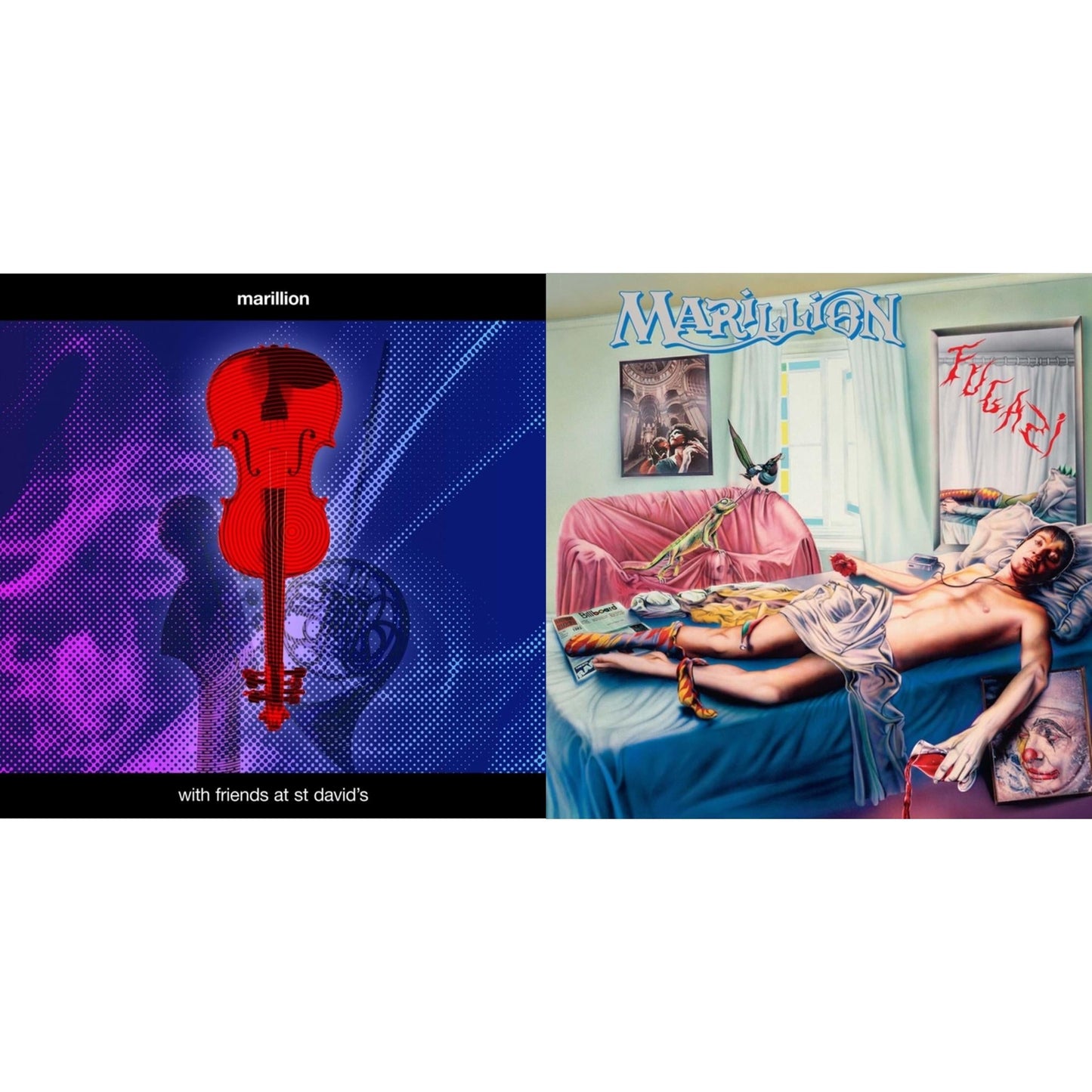 Marillion - Fugazi (Deluxe Edition/4LP) & With Friends At St David's