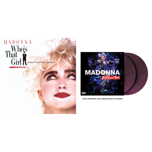 Madonna - Who's That Girl Ost (Back 2 The 80S) (I) & Rebel Heart Tour (X) (Purple Galaxy Swirl Vinyl/2LP)
