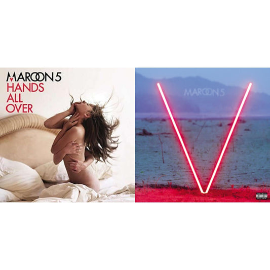 Maroon 5 - Maroon 5 - V (Black LP) (Exp) & Hands All Over