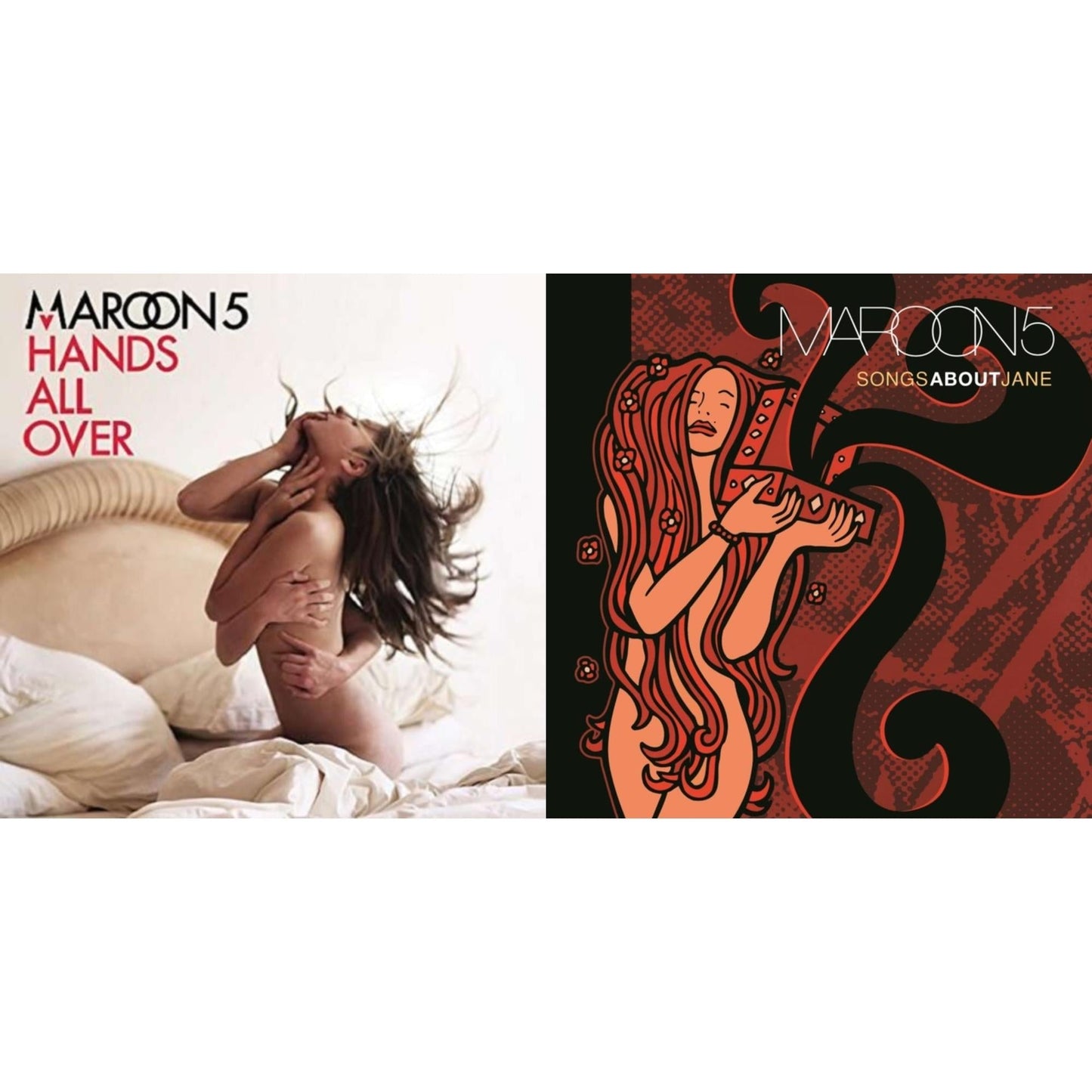 Maroon 5 - Hands All Over & Songs About Jane - LP Vinyl Bundle