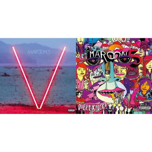 Maroon 5 - Maroon 5 - V (Black LP) (Exp) & Overexposed