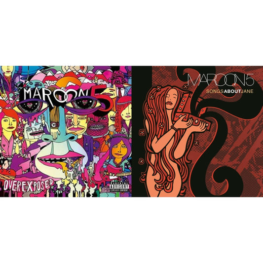 Maroon 5 - Overexposed & Songs About Jane - LP Vinyl Bundle