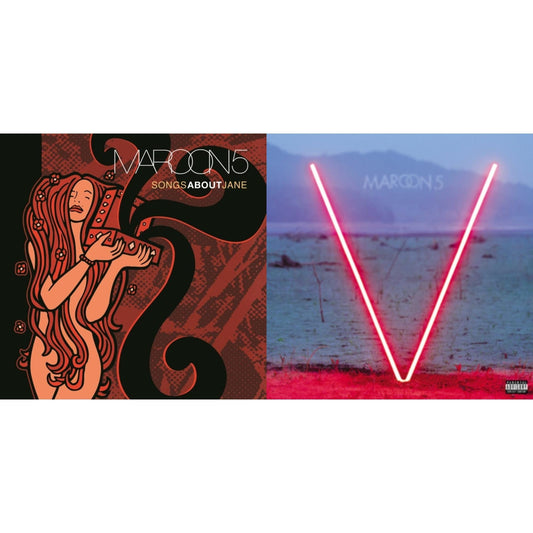 Maroon 5 - Maroon 5 - V (Black LP) (Exp) & Songs About Jane