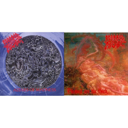 Morbid Angel - Altars Of Madness  & Blessed Are The Sick  - LP Vinyl Bundle