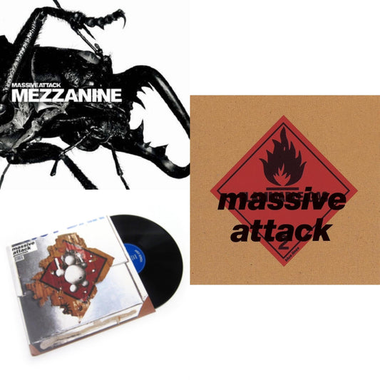 Massive Attack - Mezzanine & Protection & Blue Lines - LP Vinyl Bundle